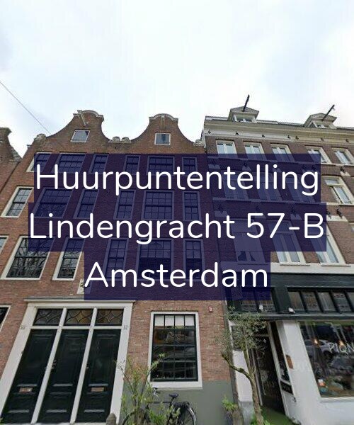 Foto gevel Huurpuntentelling voor Lindengracht 57-B, Amsterdam