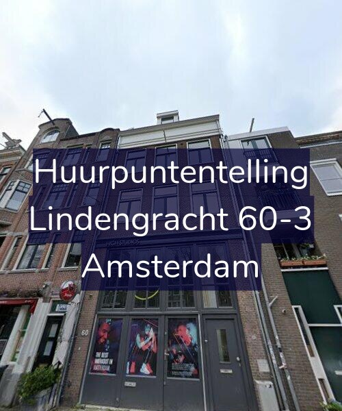 Foto gevel Huurpuntentelling voor Lindengracht 60-3, Amsterdam