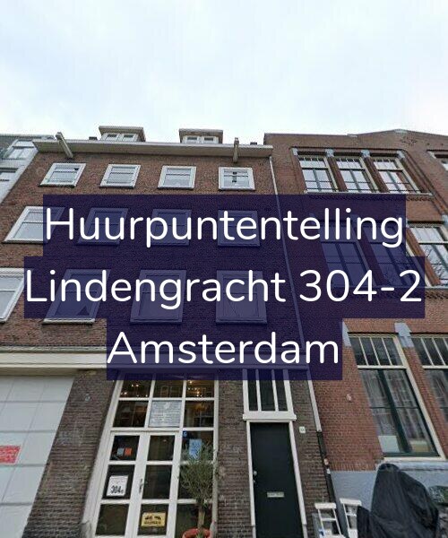 Foto gevel Huurpuntentelling voor Lindengracht 304-2, Amsterdam