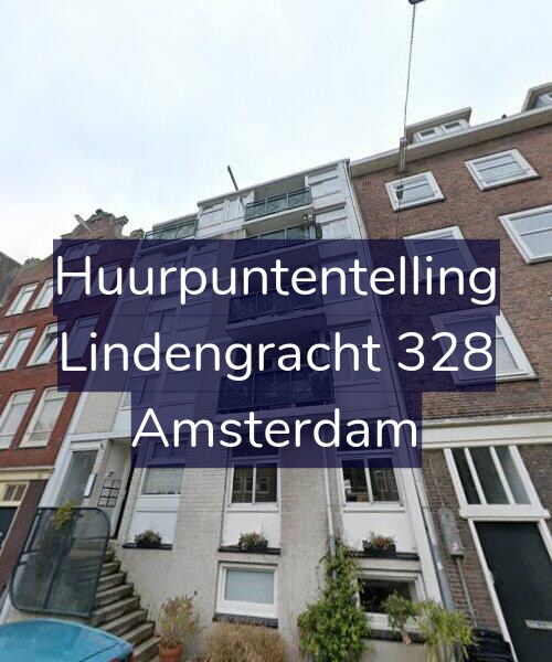 Foto gevel Huurpuntentelling voor Lindengracht 328, Amsterdam