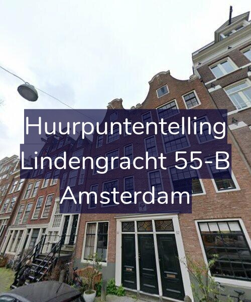 Foto gevel Huurpuntentelling voor Lindengracht 55-B, Amsterdam