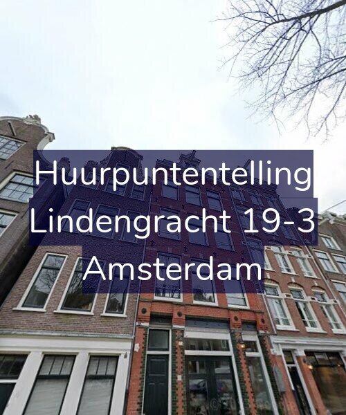 Foto gevel Huurpuntentelling voor Lindengracht 19-3, Amsterdam