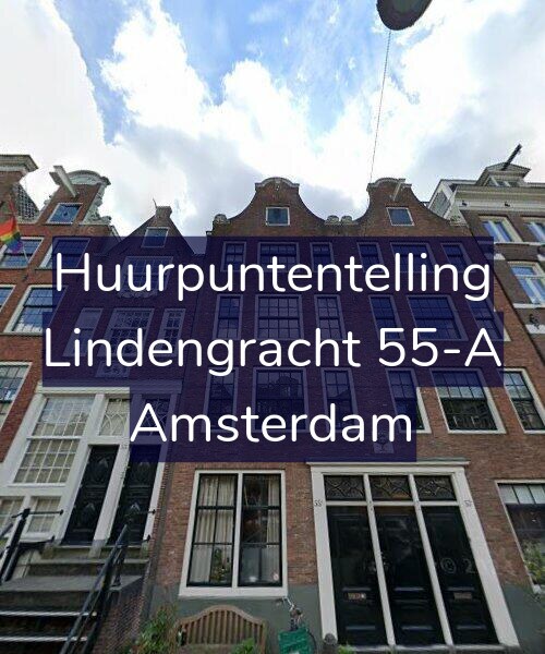 Foto gevel Huurpuntentelling voor Lindengracht 55-A, Amsterdam