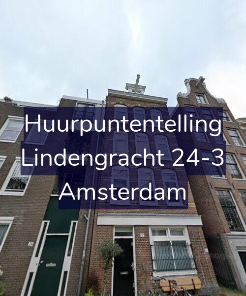 Foto gevel Huurpuntentelling voor Lindengracht 24-3, Amsterdam