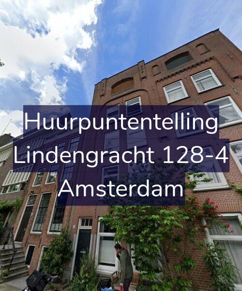 Foto gevel Huurpuntentelling voor Lindengracht 128-4, Amsterdam
