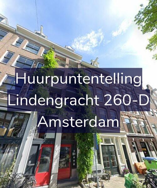 Foto gevel Huurpuntentelling voor Lindengracht 260-D, Amsterdam