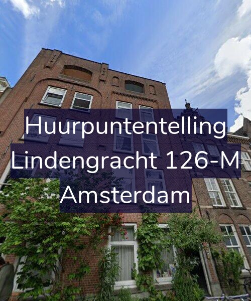 Foto gevel Huurpuntentelling voor Lindengracht 126-M, Amsterdam