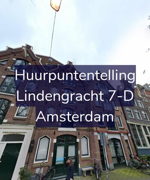 Foto gevel Huurpuntentelling voor Lindengracht 7-D, Amsterdam