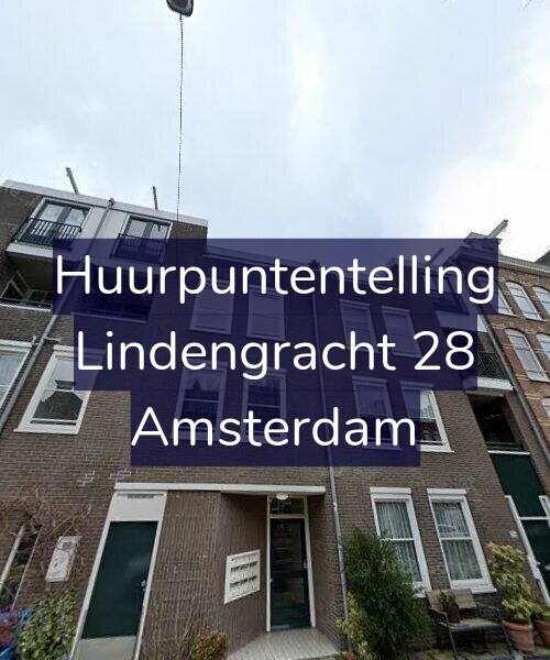 Foto gevel Huurpuntentelling voor Lindengracht 28, Amsterdam
