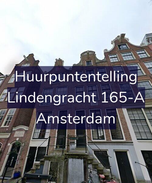 Foto gevel Huurpuntentelling voor Lindengracht 165-A, Amsterdam