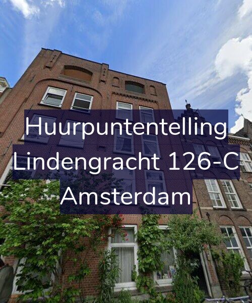 Foto gevel Huurpuntentelling voor Lindengracht 126-C, Amsterdam