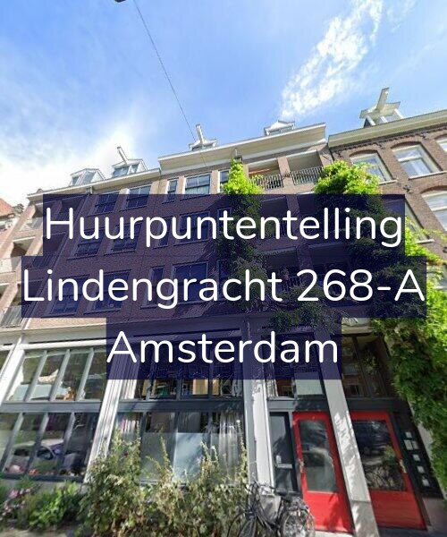 Foto gevel Huurpuntentelling voor Lindengracht 268-A, Amsterdam