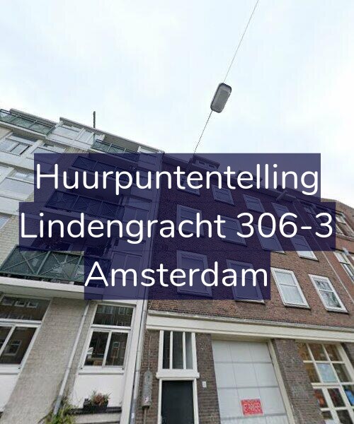 Foto gevel Huurpuntentelling voor Lindengracht 306-3, Amsterdam