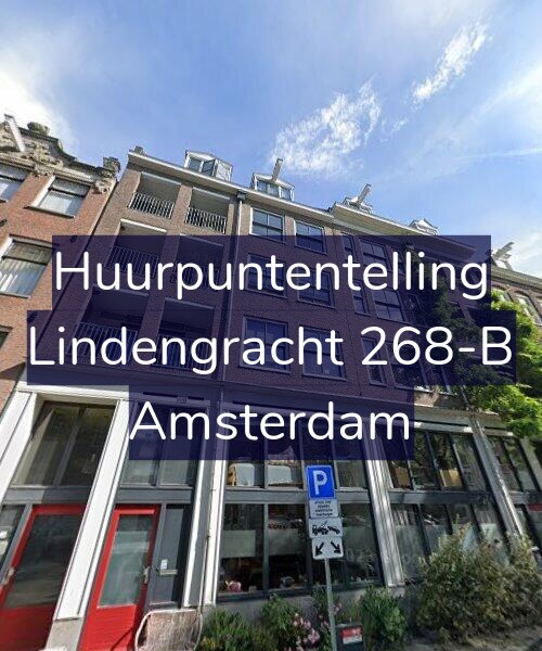 Foto gevel Huurpuntentelling voor Lindengracht 268-B, Amsterdam