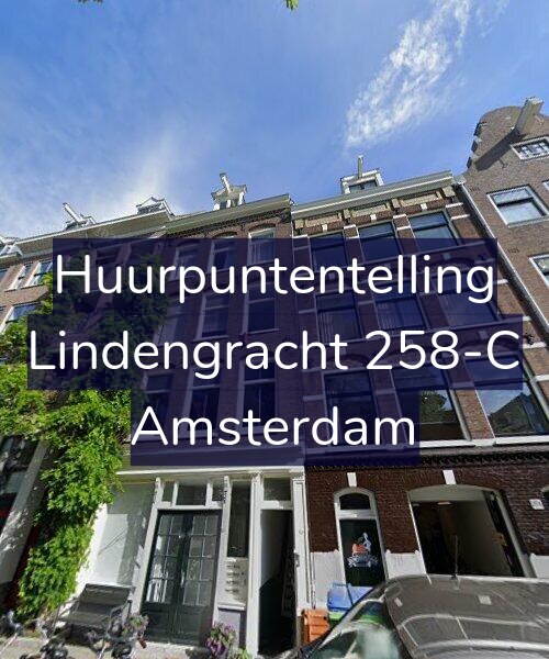 Foto gevel Huurpuntentelling voor Lindengracht 258-C, Amsterdam