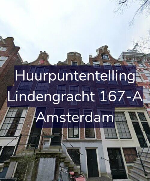 Foto gevel Huurpuntentelling voor Lindengracht 167-A, Amsterdam