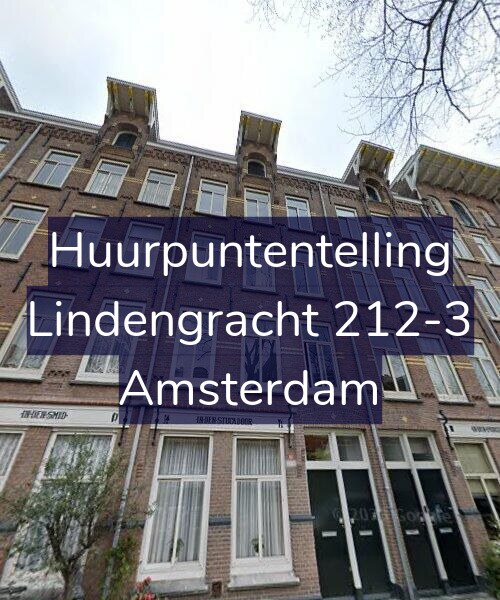 Foto gevel Huurpuntentelling voor Lindengracht 212-3, Amsterdam