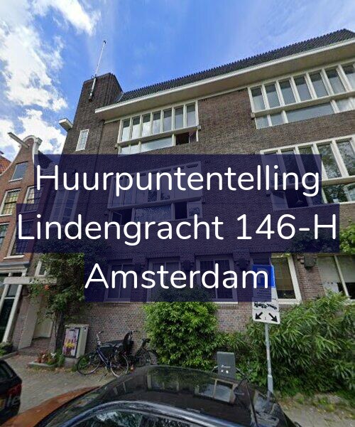 Foto gevel Huurpuntentelling voor Lindengracht 146-H, Amsterdam