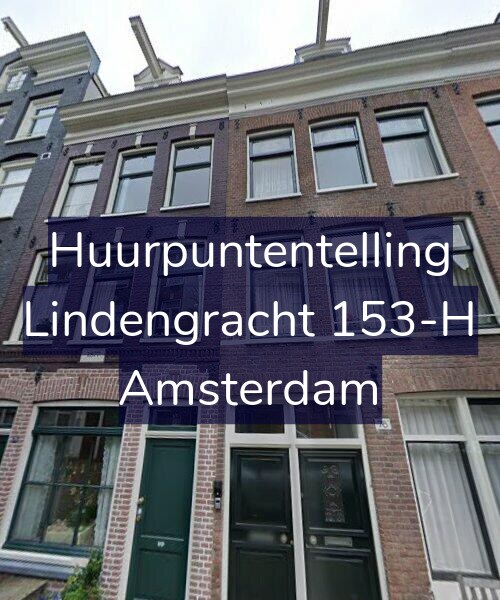 Foto gevel Huurpuntentelling voor Lindengracht 153-H, Amsterdam