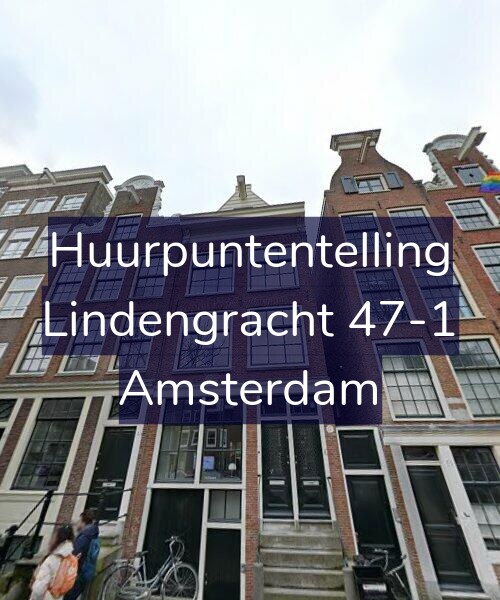 Foto gevel Huurpuntentelling voor Lindengracht 47-1, Amsterdam
