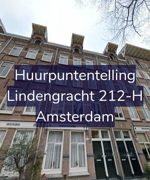 Foto gevel Huurpuntentelling voor Lindengracht 212-H, Amsterdam
