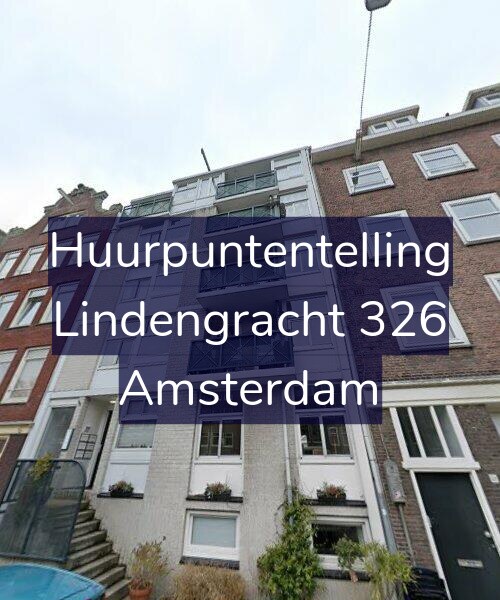 Foto gevel Huurpuntentelling voor Lindengracht 326, Amsterdam