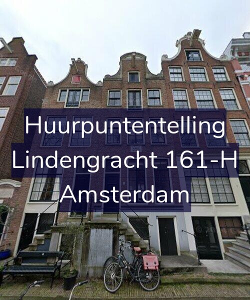 Foto gevel Huurpuntentelling voor Lindengracht 161-H, Amsterdam