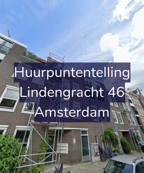 Foto gevel Huurpuntentelling voor Lindengracht 46, Amsterdam