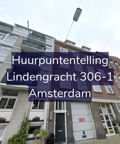 Foto gevel Huurpuntentelling voor Lindengracht 306-1, Amsterdam