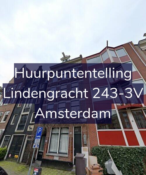 Foto gevel Huurpuntentelling voor Lindengracht 243-3V, Amsterdam