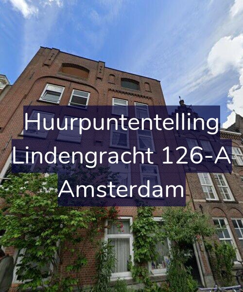 Foto gevel Huurpuntentelling voor Lindengracht 126-A, Amsterdam