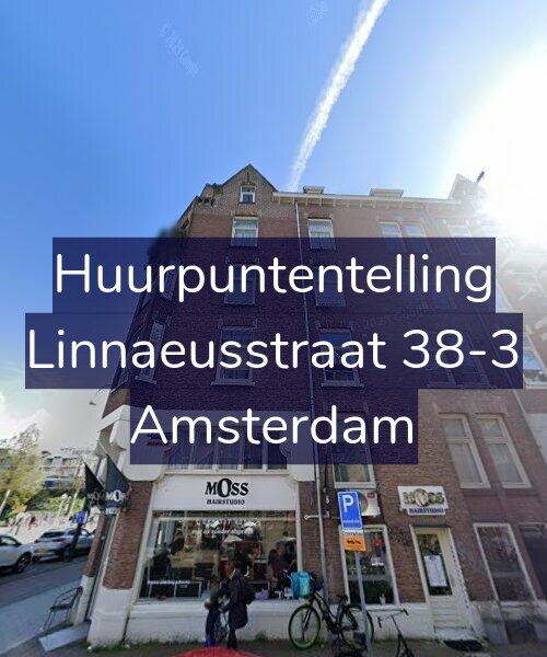 Foto gevel Huurpuntentelling voor Linnaeusstraat 38-3, Amsterdam