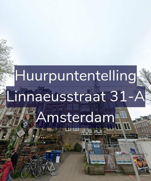 Foto gevel Huurpuntentelling voor Linnaeusstraat 31-A, Amsterdam