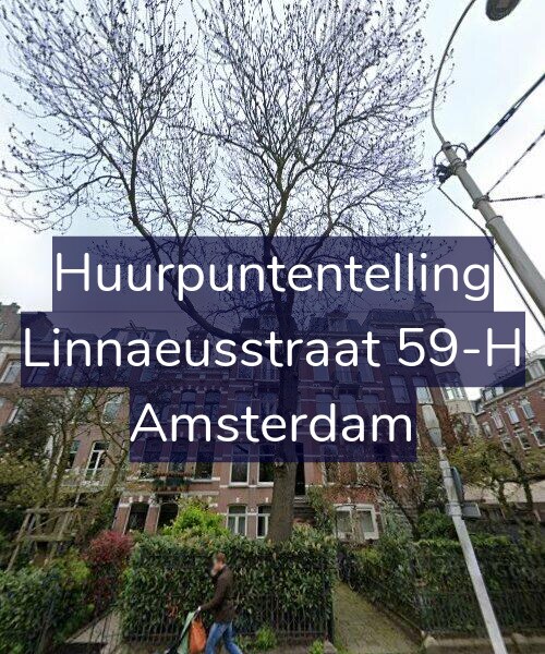 Foto gevel Huurpuntentelling voor Linnaeusstraat 59-H, Amsterdam