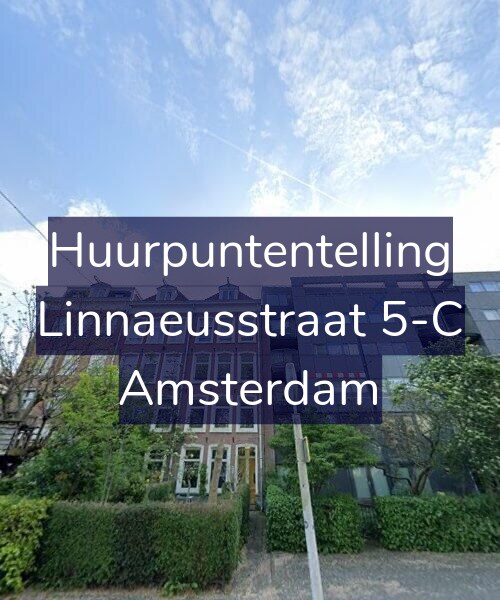 Foto gevel Huurpuntentelling voor Linnaeusstraat 5-C, Amsterdam