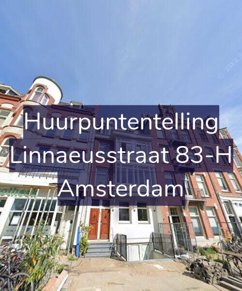 Foto gevel Huurpuntentelling voor Linnaeusstraat 83-H, Amsterdam