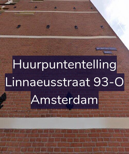Foto gevel Huurpuntentelling voor Linnaeusstraat 93-O, Amsterdam