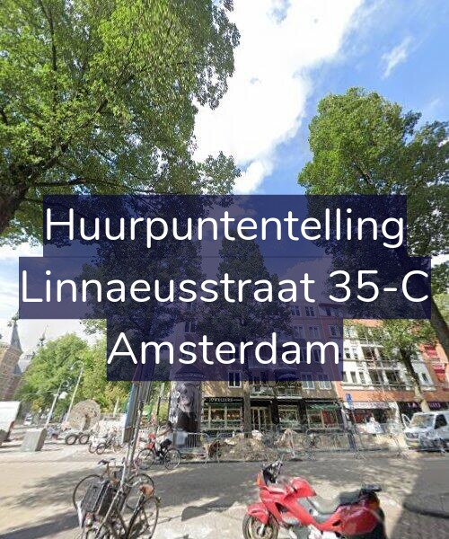 Foto gevel Huurpuntentelling voor Linnaeusstraat 35-C, Amsterdam
