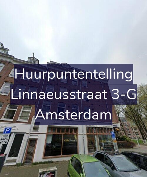 Foto gevel Huurpuntentelling voor Linnaeusstraat 3-G, Amsterdam