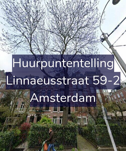 Foto gevel Huurpuntentelling voor Linnaeusstraat 59-2, Amsterdam