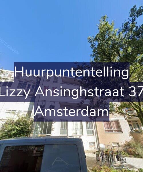 Foto gevel Huurpuntentelling voor Lizzy Ansinghstraat 37, Amsterdam