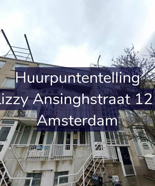 Foto gevel Huurpuntentelling voor Lizzy Ansinghstraat 121, Amsterdam