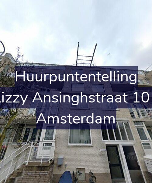 Foto gevel Huurpuntentelling voor Lizzy Ansinghstraat 101, Amsterdam