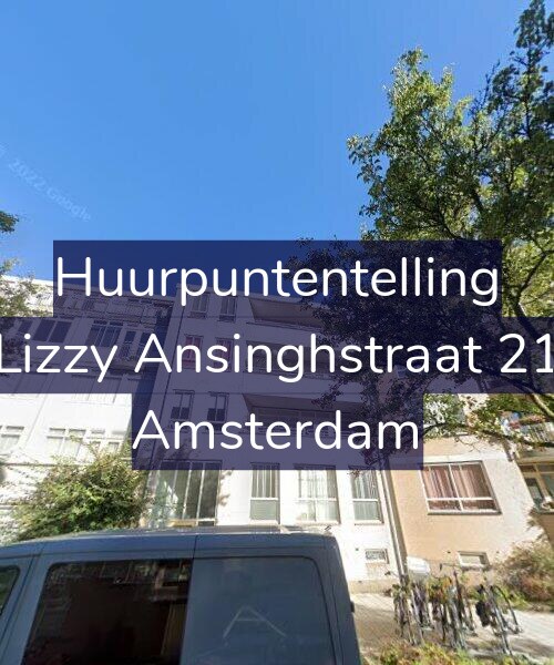 Foto gevel Huurpuntentelling voor Lizzy Ansinghstraat 21, Amsterdam