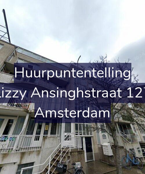 Foto gevel Huurpuntentelling voor Lizzy Ansinghstraat 127, Amsterdam