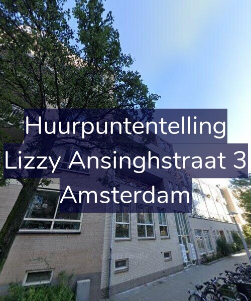 Foto gevel Huurpuntentelling voor Lizzy Ansinghstraat 3, Amsterdam