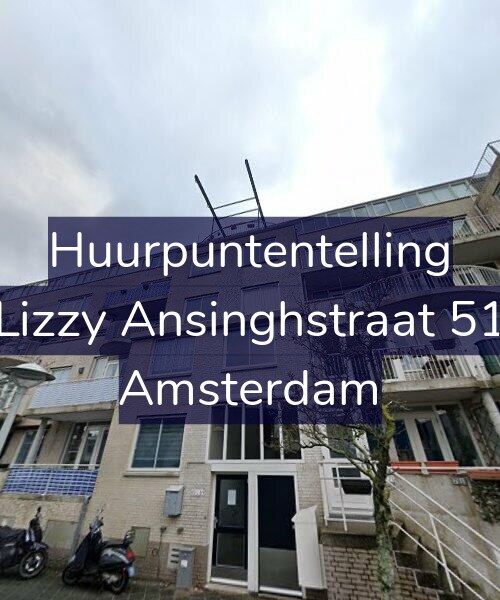 Foto gevel Huurpuntentelling voor Lizzy Ansinghstraat 51, Amsterdam