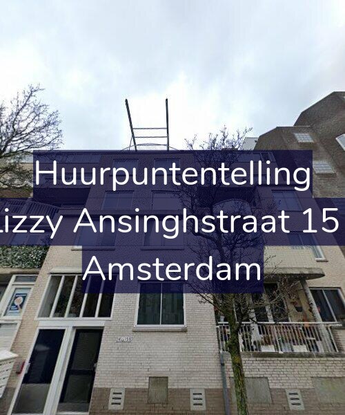 Foto gevel Huurpuntentelling voor Lizzy Ansinghstraat 151, Amsterdam