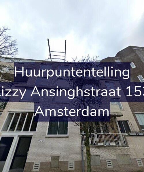 Foto gevel Huurpuntentelling voor Lizzy Ansinghstraat 153, Amsterdam