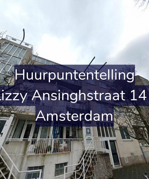 Foto gevel Huurpuntentelling voor Lizzy Ansinghstraat 141, Amsterdam